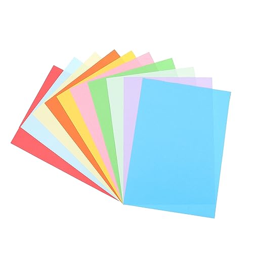 TEHAUX 200pcs Origami Papier Doppelseitiges Papier DIY Bastelfaltpapierschnitte von TEHAUX