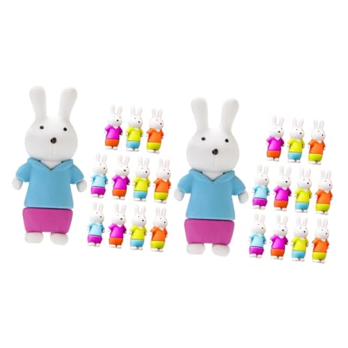 TEHAUX 24 Stk Radiergummi erasers for spielzeug für kinder Kinderzimmerdekoration für kindergeburtstag kinderspielsachen Partyartikel für Kinder Mini-Radierer Gastgeschenke von TEHAUX