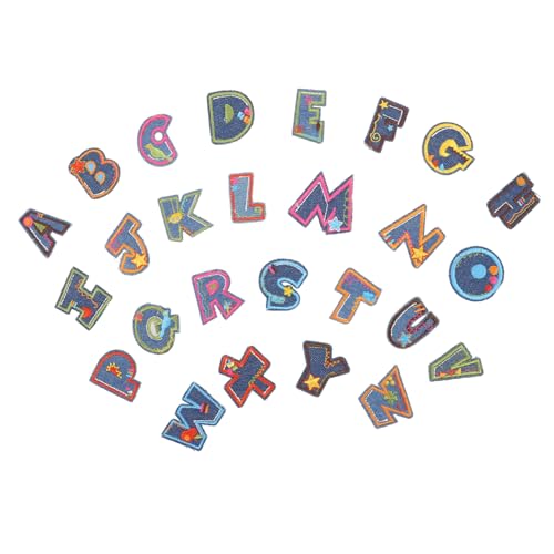 TEHAUX 26 Stück Aufbügler-alphabete Für Kleidung, Gestickte Buchstaben-patches Für Jeans, Mäntel, Hosen, Diy-nähflicken Zum Reparieren Von Wärmeübertragungsbuchstaben-dekorationen TEHAUX 26 Stück Aufbügler-alphabete Für Kleidung, Gestickte Buchstaben-patches Für Jeans, Mäntel, Hosen, Diy-nähflicken Zum Reparieren Von Wärmeübertragungsbuchstaben-dekorationen von TEHAUX