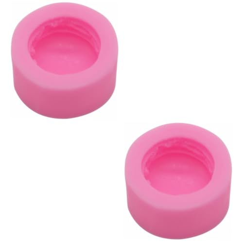 TEHAUX 2st Silikonformen Mit Antihaftbeschichtung Giessform Silikon Pralinenformen Kerzenformen Silikonform Für Süßigkeiten Diy Seifenform Rosa von TEHAUX