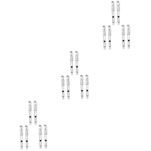 TEHAUX 3 Sätze Stift Schulbriefpapier Büro Schule Schreibwaren Vintage Füllfederhalter Briefpapier Schreiben Feiner Füllfederhalter Klarer Füllfederhalter Harz Transparent 2 Stück * 3 von TEHAUX