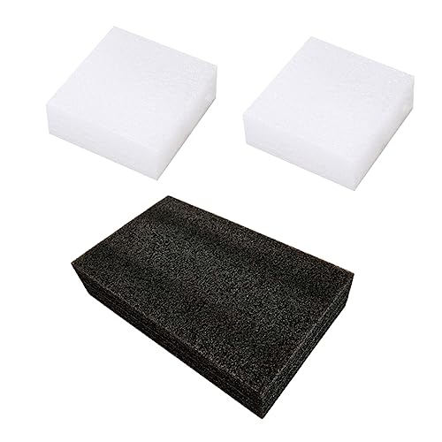 TEHAUX 3 Stück -Schaumstoffmatte bastelunterlage bastelmatte felt pads filzmatte craft mat Wollfilzpads Schwämme Schaumblock Schaumstoffpolster zum Nadelfilzen Bastelarbeitsmatten von TEHAUX