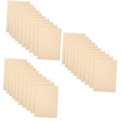 TEHAUX 30 Stück Pergamentpapier Ausgefallenes Papier Altes Papier Zum Schreiben Wunschschreibpapier Antikes Papier Wunschpapier Zeremonienzubehör Briefpapierpapier Altmodisches von TEHAUX