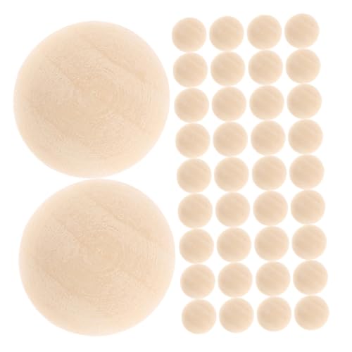 TEHAUX 300Stücke Halbe Holzperlen für DIY Projekte Unfertige Holz Halbperlen für Bastelarbeiten Dekoration und Gestaltung Langlebig und Einfach zu Bemalen TEHAUX 300Stücke Halbe Holzperlen für DIY Projekte Unfertige Holz Halbperlen für Bastelarbeiten Dekoration und Gestaltung Langlebig und Einfach zu Bemalen von TEHAUX