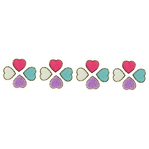TEHAUX 4 Sätze Liebes Patch Bestickt Nähen Klebeflecken Flicken Für Kleidung Pflaster Aufkleben Gestickte Abzeichen Dekorative Fellflecken Stickerei Polyester Zufällige Farbe 4 Stück * 4 TEHAUX 4 Sätze Liebes Patch Bestickt Nähen Klebeflecken Flicken Für Kleidung Pflaster Aufkleben Gestickte Abzeichen Dekorative Fellflecken Stickerei Polyester Zufällige Farbe 4 Stück * 4 von TEHAUX