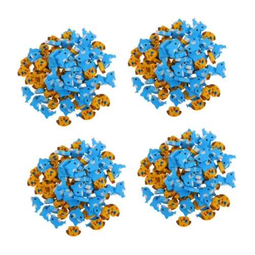 TEHAUX 4 Sätze Welpe Radiergummi Lustige Radiergummis Für Radiergummis Für Bulk Radiergummis Masse Kleine Radiergummis Für Groß Schöne Radiergummis 100 Stück * 4 von TEHAUX