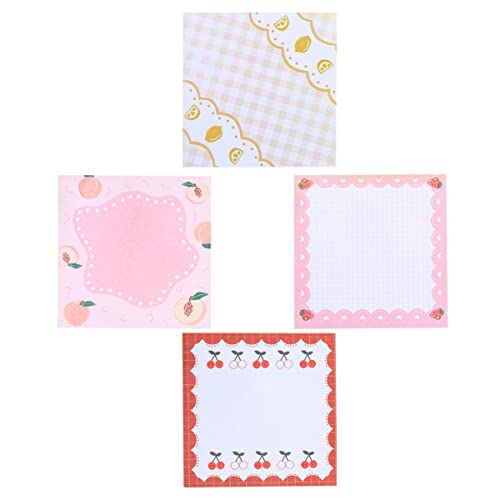 TEHAUX 4 Stück Haftnotiz Schülerbedarf Schüler schreiben Notizen ablösbare Memo-Sticker personalisierte sticker personalisierte aufkleber Büro-Sticknotizen Büro-Memo-Aufkleber Papier TEHAUX 4 Stück Haftnotiz Schülerbedarf Schüler schreiben Notizen ablösbare Memo-Sticker personalisierte sticker personalisierte aufkleber Büro-Sticknotizen Büro-Memo-Aufkleber Papier von TEHAUX
