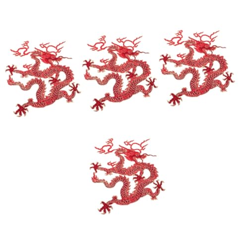 TEHAUX 4 Stück Kleidungszubehör Pride Individuelle Dekorationen Mächtige Stoffflicken Kleidungsstickerei Aufnäher Drachen Applikation Drachen Stickerei Aufnäher Etiketten TEHAUX 4 Stück Kleidungszubehör Pride Individuelle Dekorationen Mächtige Stoffflicken Kleidungsstickerei Aufnäher Drachen Applikation Drachen Stickerei Aufnäher Etiketten von TEHAUX