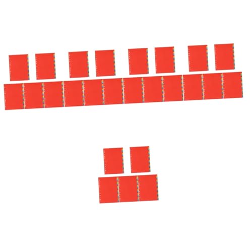 TEHAUX 5 Sätze A4-Registerteiler Karte Schulranzen Bindemitteltrenner Zeitschrift Stand multi trennstreifen für ordner ordnerregister Notizblock notizbuch Ordnertrenner PVC-Ordner-Teiler von TEHAUX