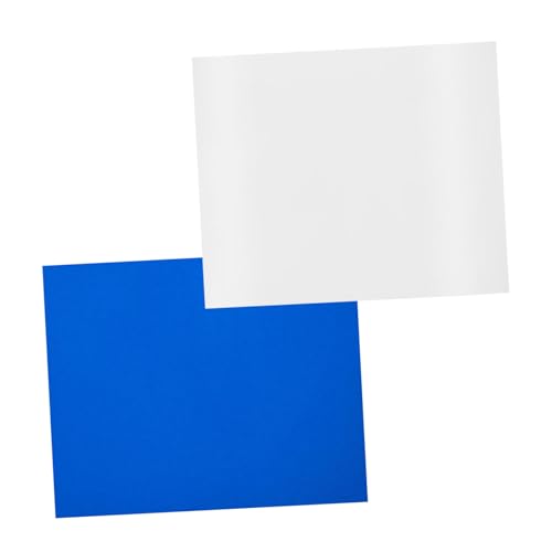 TEHAUX 5 Sätze Sublimationsfolie Bedruckbares Wärmeübertragungs-vinyl Diy Film Gravieren Heißprägefolie Hitzepresse Puff-vinyl Wärmeübertragungspapier Neonkleidung Pvc Blue 2 Stück * 5 von TEHAUX