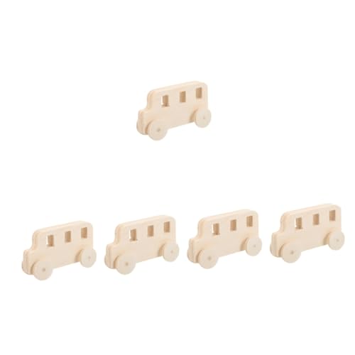 TEHAUX 5 Stück Bausatz Rad Bausätze bastelzeug für Safe Toy tischdeko esstisch Fun Toy Funny Toys Holzauto selber Bauen unfertiges Automodell DIY-Auto hölzern Beige TEHAUX 5 Stück Bausatz Rad Bausätze bastelzeug für Safe Toy tischdeko esstisch Fun Toy Funny Toys Holzauto selber Bauen unfertiges Automodell DIY-Auto hölzern Beige von TEHAUX