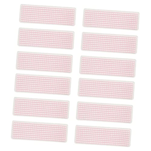 TEHAUX 50 Stück Bandausgabetafel Tape-Board Planke würfelunterlage the washi tape Klebeband-Aufbewahrungssystem Klebeband-Box für Schule Washi-Tape-Halter Washi-Tape-Aufbewahrung pp Rosa von TEHAUX