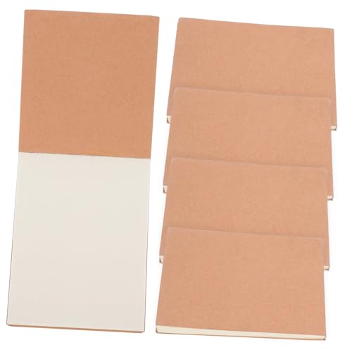 TEHAUX 5Pcs Mini Notizbilder Leere Notepads Kleine Taschennotepads Für Bürobedarf Planplanungsplanung Pads Praktische Memo Pads Vielseitige Leerzeichen Memo Pads von TEHAUX