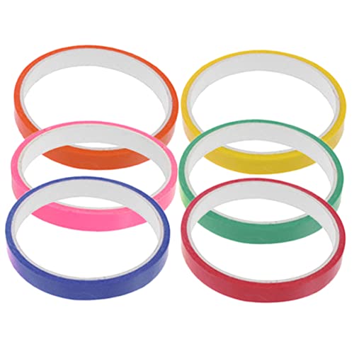 TEHAUX 6 Rollen klebriges Ballband toys spielsachen Pressure relief toy spielwaren draußen tape Massenspielzeug klebeband selber machen Hausversorgung Spielzeug zum Stressabbau Plastik von TEHAUX