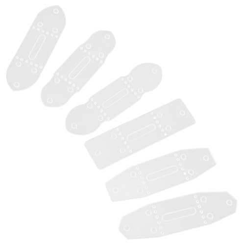 TEHAUX 6Stücke Teiliges Lederstempel Für Gürtel DIY Handwerksform Präzise Lochstanzformen Für Lederarbeiten Werkzeug Für Hobbyisten Und Profis TEHAUX 6Stücke Teiliges Lederstempel Für Gürtel DIY Handwerksform Präzise Lochstanzformen Für Lederarbeiten Werkzeug Für Hobbyisten Und Profis von TEHAUX