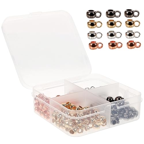 TEHAUX 6mm Mischfarben Plastik Spacer Beads Für Schmuckherstellung Große Loch Rundperlen Für DIY Armbänder Und Halsketten Handgemachte Schmuckverbindungen Bastelzubehör von TEHAUX