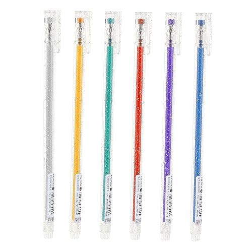 TEHAUX 6st Aquarellstift Im Taschenformat Gelschreiber Für Die Schule Farbstifte Kugelschreiber Gelstift Studieren Gelstift Skizzieren Unterschrift Gelstift Kawaii Kugelschreiber Plastik von TEHAUX