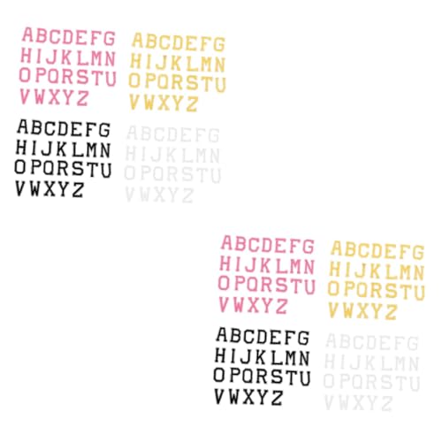 TEHAUX 8 Sätze Buchstaben-Patch gestickte Buchstaben nähen Brief bestickt Stoffreparaturflicken Dekorative Kleidung DIY-Kleidungspatch Alphabetapplikationen Polyesterfaden TEHAUX 8 Sätze Buchstaben-Patch gestickte Buchstaben nähen Brief bestickt Stoffreparaturflicken Dekorative Kleidung DIY-Kleidungspatch Alphabetapplikationen Polyesterfaden von TEHAUX