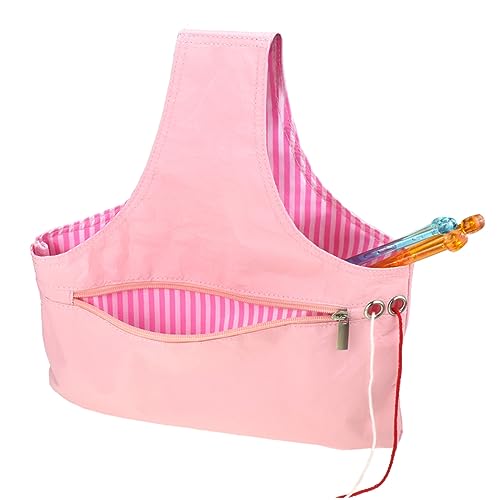 TEHAUX DIY Häkelaufbewahrungstasche Organizer Für Garne Und Strickwerkzeuge Für Lagerung Von Häkelgarn Und Garnkugeln Praktisch Für Unterwegs TEHAUX DIY Häkelaufbewahrungstasche Organizer Für Garne Und Strickwerkzeuge Für Lagerung Von Häkelgarn Und Garnkugeln Praktisch Für Unterwegs von TEHAUX