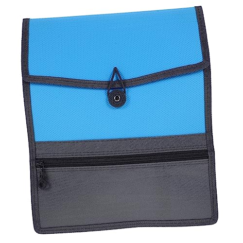 TEHAUX Dokumententasche aus PP-Canvas A4-Dokumentenordner-Organizer-Tasche Reißverschlusstasche aus Segeltuch wasserdichter dokumentenbeutel wasserdichte dokumententasche Halter A4-Tasche von TEHAUX