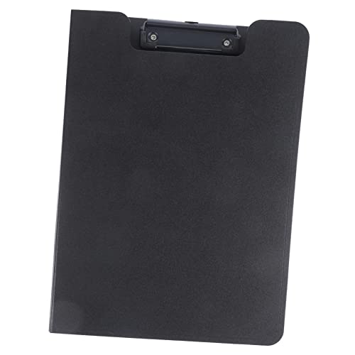 TEHAUX Klemmbrett-Clip write board clipboard Schreibbrettmappe Büroaccessoire cartape Organisator für Papierakten Schreiben von Support-Boards Schreibunterlage Zwischenablage Metall Black von TEHAUX