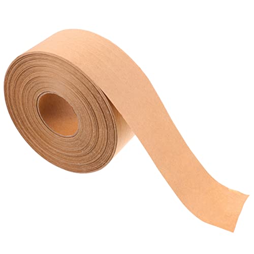 TEHAUX Kraftpapier Klebeband Selbstklebend Hochgradig Haftend Beschreibbar x 100 Ideales Verpackungsband Für Umzug Und Versand Multi Function Kartonband von TEHAUX