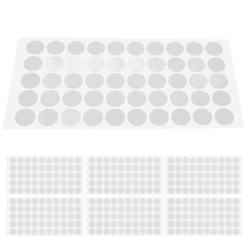 TEHAUX Non-trace Doppelseitiges Klebeband 1 Set Klebepunkte Abnehmbare Runde für Kunst Aufkleber Punkte für von TEHAUX