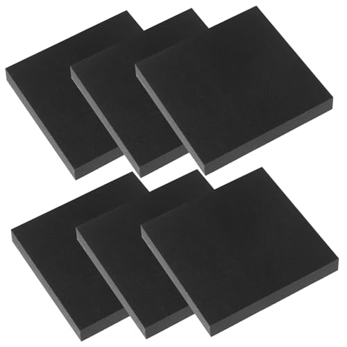 TEHAUX Schwarze Selbstklebende Notizblöcke 1 Set Von Haftnotizen Für Büro Und Schule Praktische Memo Pads Mit Weißem Stift Perfekt Für Notizen Und Erinnerungen von TEHAUX