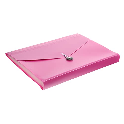 TEHAUX Test papier Clip Orgel tasche expandierende Aktentasche Dateiordner mit großer Kapazität büroartikel bürobedarf organizers Organisator für Papierakten Akkordeon Binder pp Rosy von TEHAUX