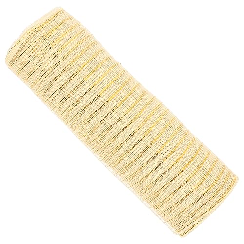 TEMPNAP 1 Rolle Pp-mesh-rolle Bögen Schottenband Einseitig Schaum Strasssteine Ammer Tisch Ripsband Draht Trimmen Teppich Bogen Eukalyptus Beige Kantig Runden Fensterdichtungsstreifen von TEMPNAP