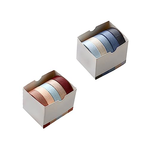 TEMPNAP 10 Rollen Washi Tape Zum Verpacken Von Geschenken Klebeetiketten Klein Farbiges Klebeband Klebebandspender Punkt Durchsichtige Siegel Für Einzelhandelsverpackungen Doppelklebeband von TEMPNAP