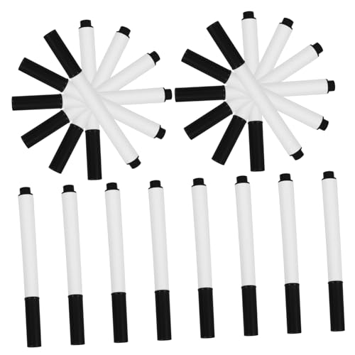 TEMPNAP 20 Stück Löschbare Whiteboard Marker Löschbare Marker Fenstermarker Flüssigkreidemarker Trocken Abwischbare Marker Trocken Abwischbare Kreidemarker Whiteboard Marker Marker von TEMPNAP