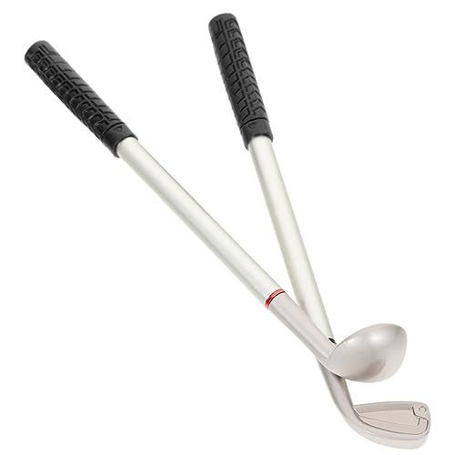 TEMPNAP 2St Minigolfschlägerstift Golf-Markierungswerkzeug Spitze schwarze Stifte Pinselhalter Liner golf golfgeschenke Kugelschreiber interessantes Federspiel Metall von TEMPNAP