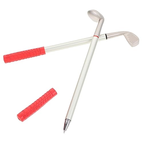 TEMPNAP 2St Minigolfschlägerstift Golf-Stifte schwarzer Golfstift schwarze Kugelschreiber Schlüsselband Punkt golf golfgeschenke Kugelschreiber liefern Neuheitsstift Souvenirs pp von TEMPNAP