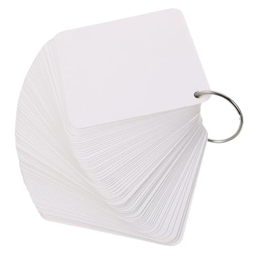 TEMPNAP 300Blätter Leere Karteikarten DIY Notizkarten Blanko Lernkarten mit Ringen für Vokabeln Memos Kreative Projekte Leicht und Tragbar Vielseitig Einsetzbar TEMPNAP 300Blätter Leere Karteikarten DIY Notizkarten Blanko Lernkarten mit Ringen für Vokabeln Memos Kreative Projekte Leicht und Tragbar Vielseitig Einsetzbar von TEMPNAP