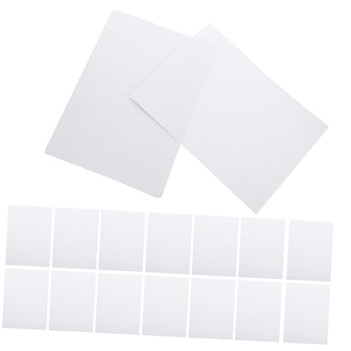 TEMPNAP 50 Blatt Aufkleber Für Namensschilder Versandetiketten Aufkleber Bedruckbares Papier Klebeband Etikettenpapier Aufkleber Etikettenpapier Für Drucker Weiß Briefpapier Selbstklebend von TEMPNAP