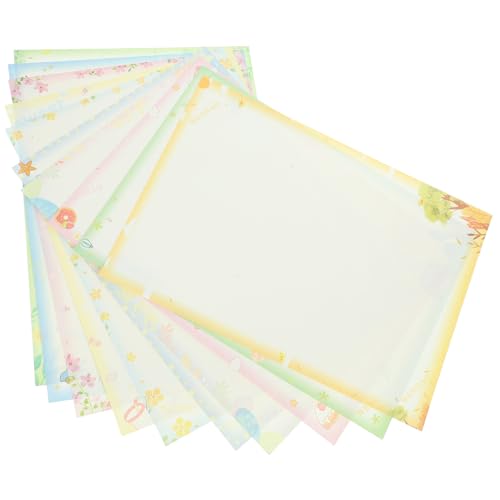 TEMPNAP 50 Blatt dickes Druckerpapier buntes Papier Etikettenpapier Papier für Drucker Aufkleberpapier fotodruckpapier Dekoratives Druckerpapier dickeres Faltpapier druckpapier masse von TEMPNAP