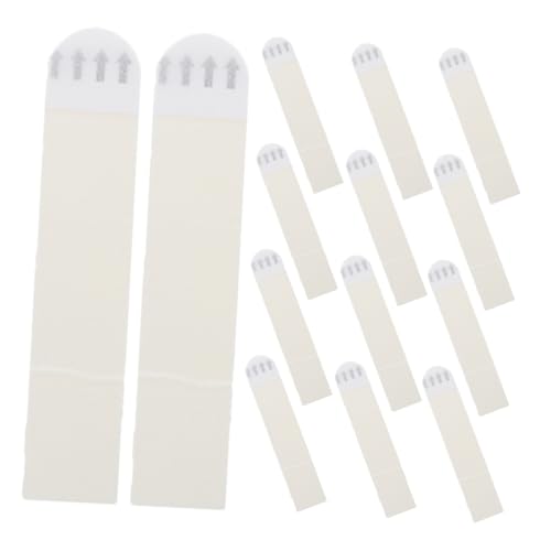 TEMPNAP 50 Pcs Doppelseitiges Klebeband für Fotorahmen doppelseitiger Aufkleber Wandsicheres Klebeband Klebestreifen doppelseitig doppelseitige Klebepads Leicht zu ziehender Kleber Weiß von TEMPNAP