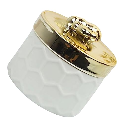 TENDYCOCO Box Ring Schmuckschatulle Schmuckaufbewahrungsbox Ringschale Aus Porzellan Schmuck Organizer Snack Servierplatte Schmuck Organizer Durchsichtiger Schmuck Halsketten von TENDYCOCO