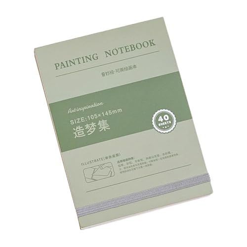 Zeichennotizbuch, dickes Papier, reißbar, Aquarell-Notizbuch, Skizzenbuch, Inspirationssammlung, Notizbuch für Künstler, Zeichenbuch, tragbares Skizzenbuch, reißbares Zeichennotizbuch Zeichennotizbuch, dickes Papier, reißbar, Aquarell-Notizbuch, Skizzenbuch, Inspirationssammlung, Notizbuch für Künstler, Zeichenbuch, tragbares Skizzenbuch, reißbares Zeichennotizbuch von TENYELE