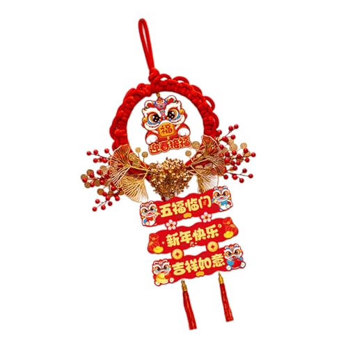 Delicate Luck Character Hanging Decors Goof 2025 Festival Hanging Decoration For A Pleased New Year Celebration von TERNCOEW