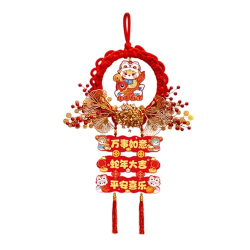 Delicate Luck Character Hanging Decors Goof 2025 Festival Hanging Decoration For A Pleased New Year Celebration von TERNCOEW