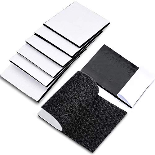 TEUVO 6 Paare Klettband Selbstklebend, 11CM Breit und 15CM Lang Klettverschluss Selbstklebend für Handwerk, Heim- und Büroanwendungen von Befestigen, Montieren und Aufhängen TEUVO 6 Paare Klettband Selbstklebend, 11CM Breit und 15CM Lang Klettverschluss Selbstklebend für Handwerk, Heim- und Büroanwendungen von Befestigen, Montieren und Aufhängen von TEUVO