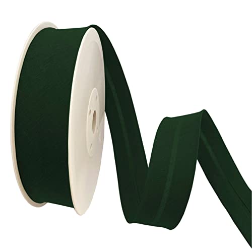 TEXTEX = 40 mm Breites Schrägband. 50% Baumwolle und 50% Polyester. Stück von 10m - (Grüne Flasche) von TEXTEX