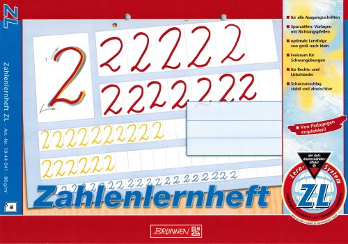 Lernheft/Zahlenlernheft "Brunnen" ZL/Din A4 quer MATHE von TEXTIMO