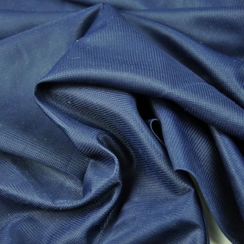 Textrend Flaggschiff-Stoff Dederon– Leicht und Langlebig – 100% Polyester – Gewicht 110 g/m² - Stoffe Meterware - Textilien 1x1.6m (Marineblau) von TEXTREND