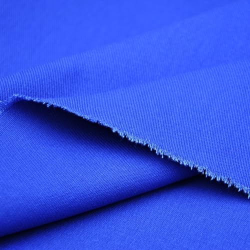 Textrend Jeansstoff Meterware - Haltbares Material - 100% Baumwolle - Kleidung - Heimtextilien - Stoffe Meterware - Textilien 1x1.6m (Blau) von TEXTREND