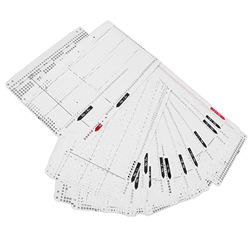 Strickmaschine-Blumen-Lochkarte Nr. 1–20, präzises, weiches, langlebiges Strickmaschinen-Zubehör, für den Hausgebrauch von TGBSOG
