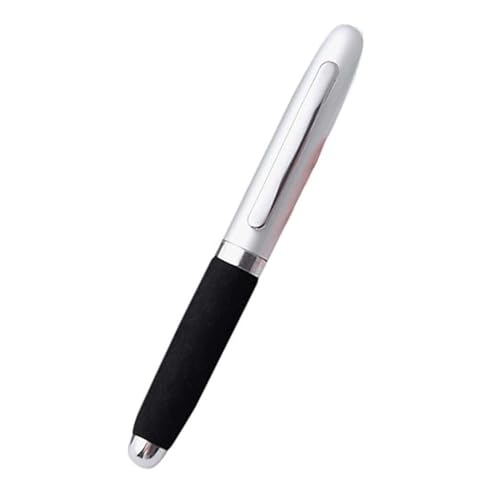 Büro Unterschrift Stift Business Stift, 1 stücke Luxus Metall Kugelschreiber Fließend Schreiben Rollerball Stifte Elegante Gel Tinte Stifte for Business Büro Schreiben Stift(Silver) von TGDGFKIAS