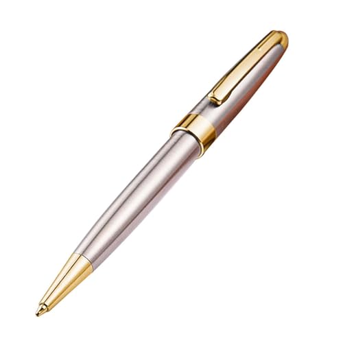 Büro Unterschrift Stift Business Stift, Luxuriöse Metall-Kugelschreiber, 1,0 mm, Tintenroller, Business-Gel-Tintenstifte, die fließend schreiben und Aufzeichnungen schreiben können(Metallic) von TGDGFKIAS